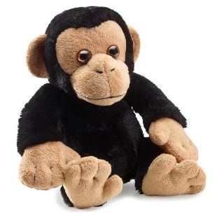 Obrázek z Šimpanz sedící plyš 20cm(6ks/bal) 